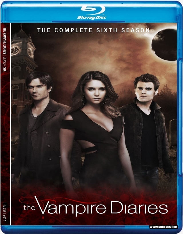 Diários De Um Vampiro 6° Temporada Blu Ray Dublado E Legendado