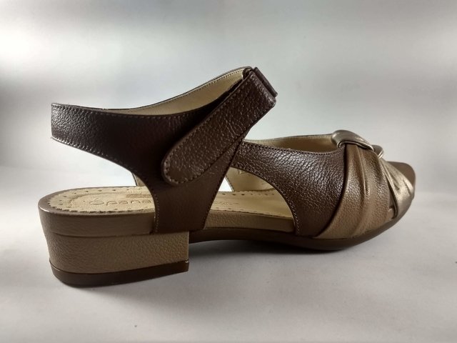 sandalia prata envelhecida