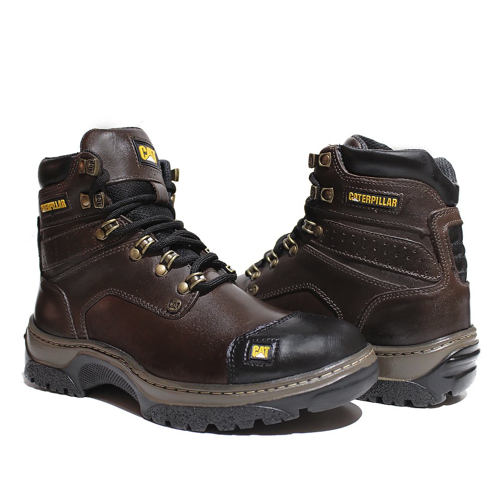 bota masculina caterpillar 2189 castanho