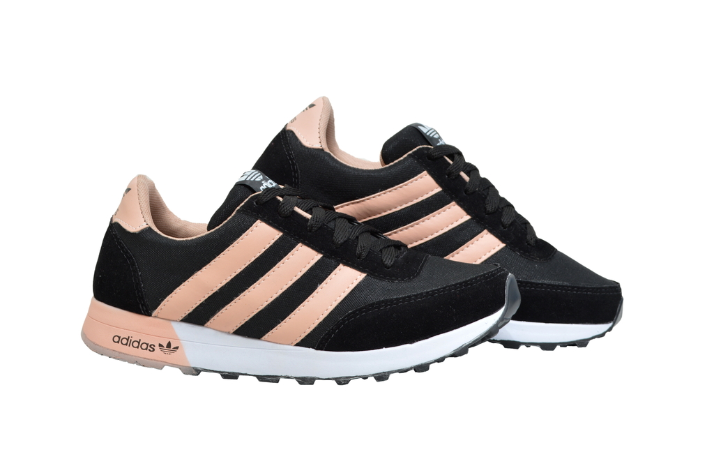 adidas neo preto e rosa adidas neo preto e rosa