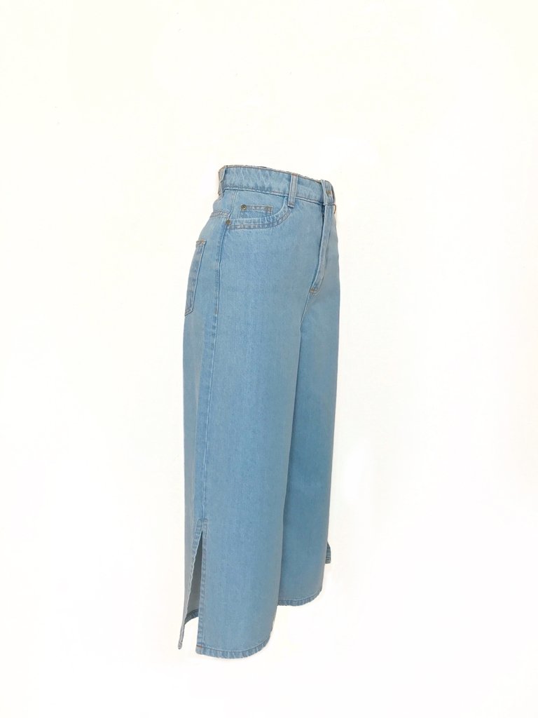 pantacourt jeans claro