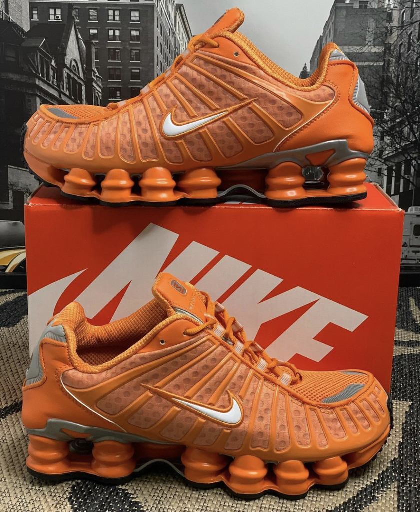 nike 12 molas laranja