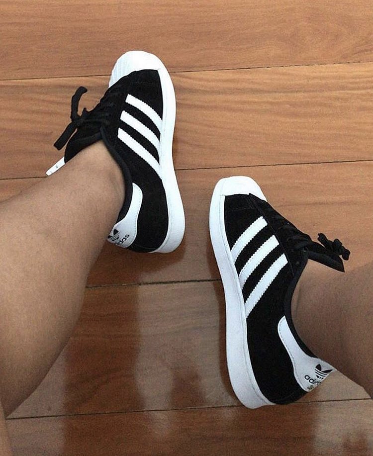 adidas superstar de camurça