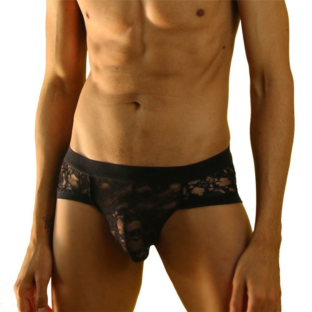 boxer encaje hombre