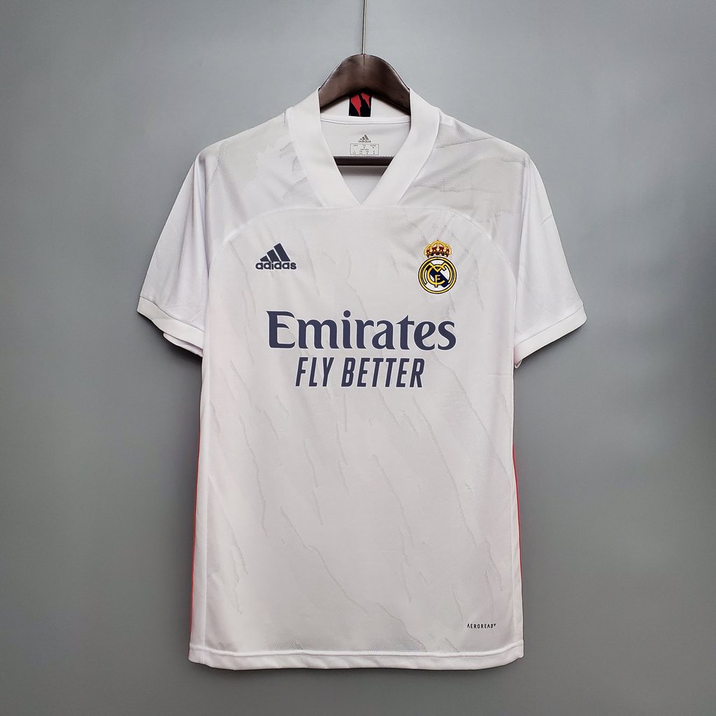 Camisa Real Madrid I 20/21 Torcedor