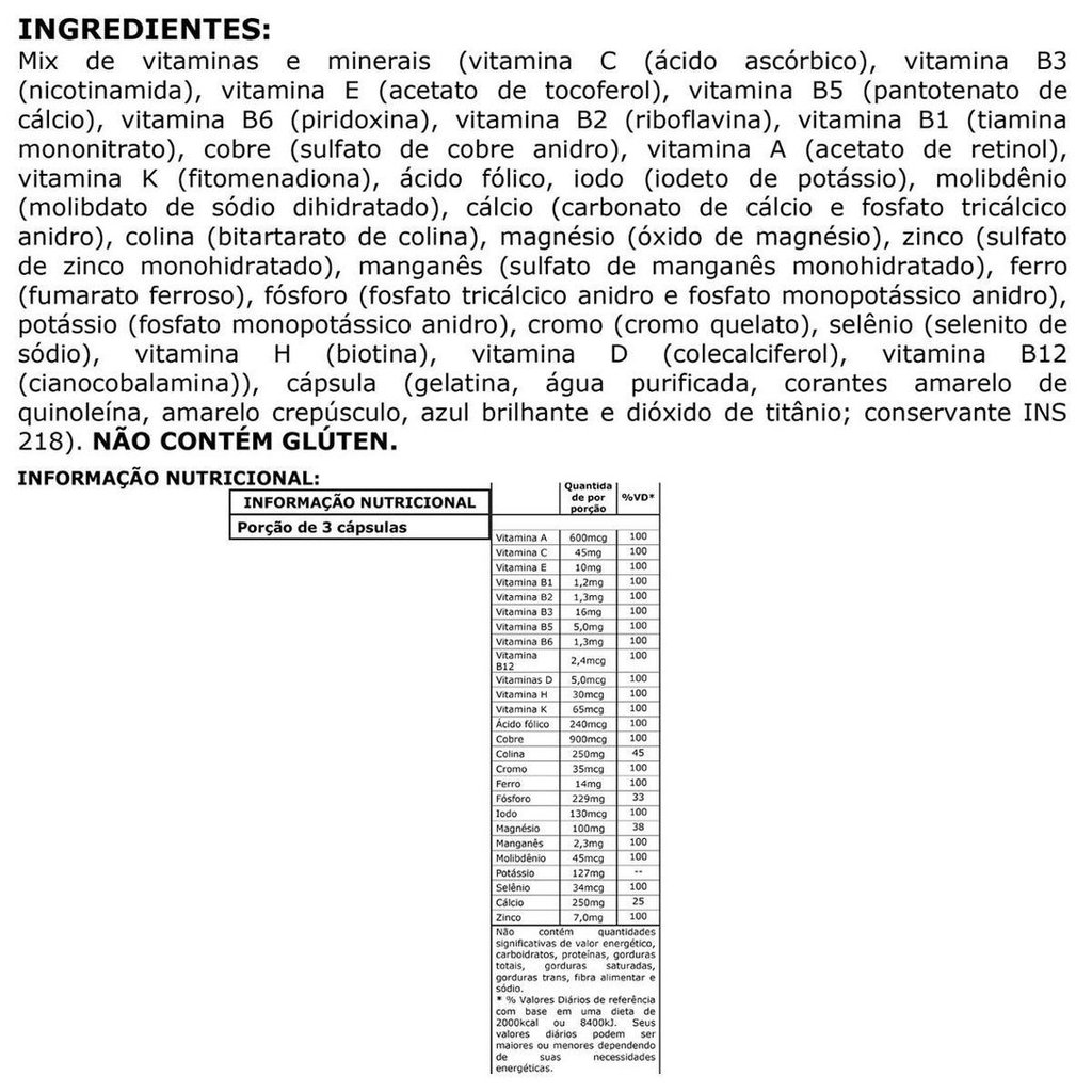 multivitaminico max titanium