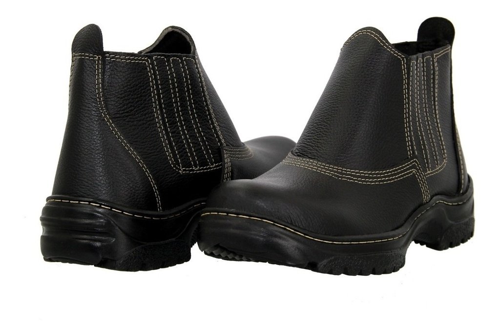 bota coturno para trabalho