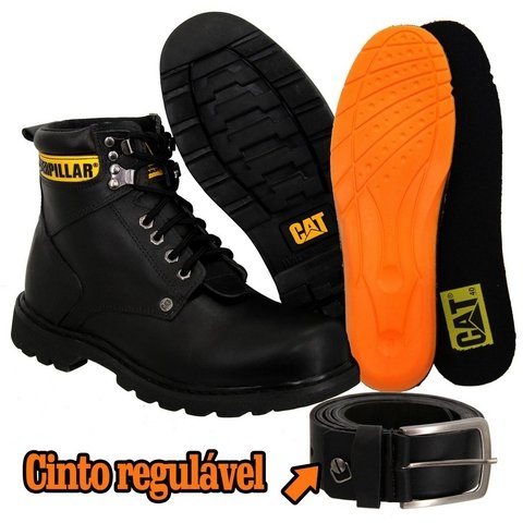 bota caterpillar infantil mercado livre