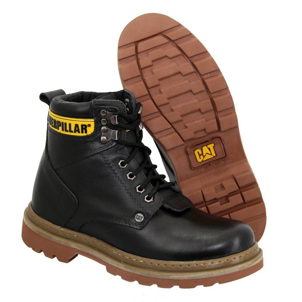 botas masculina cat preta