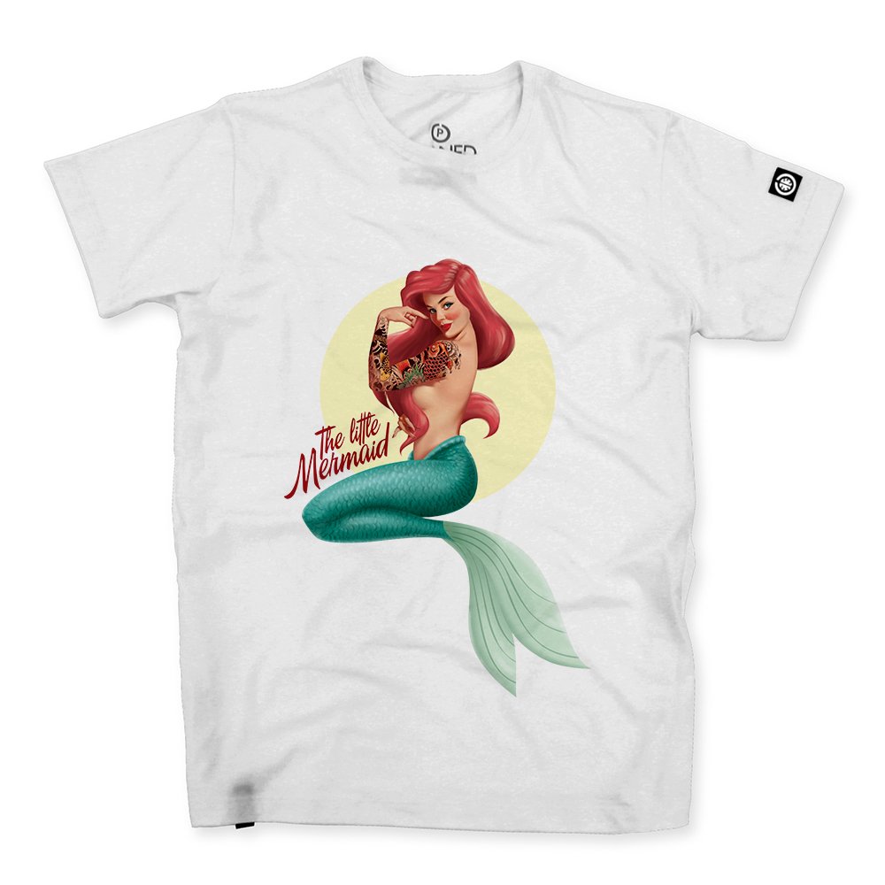Camiseta Ariel Pin-Up | Compre Online