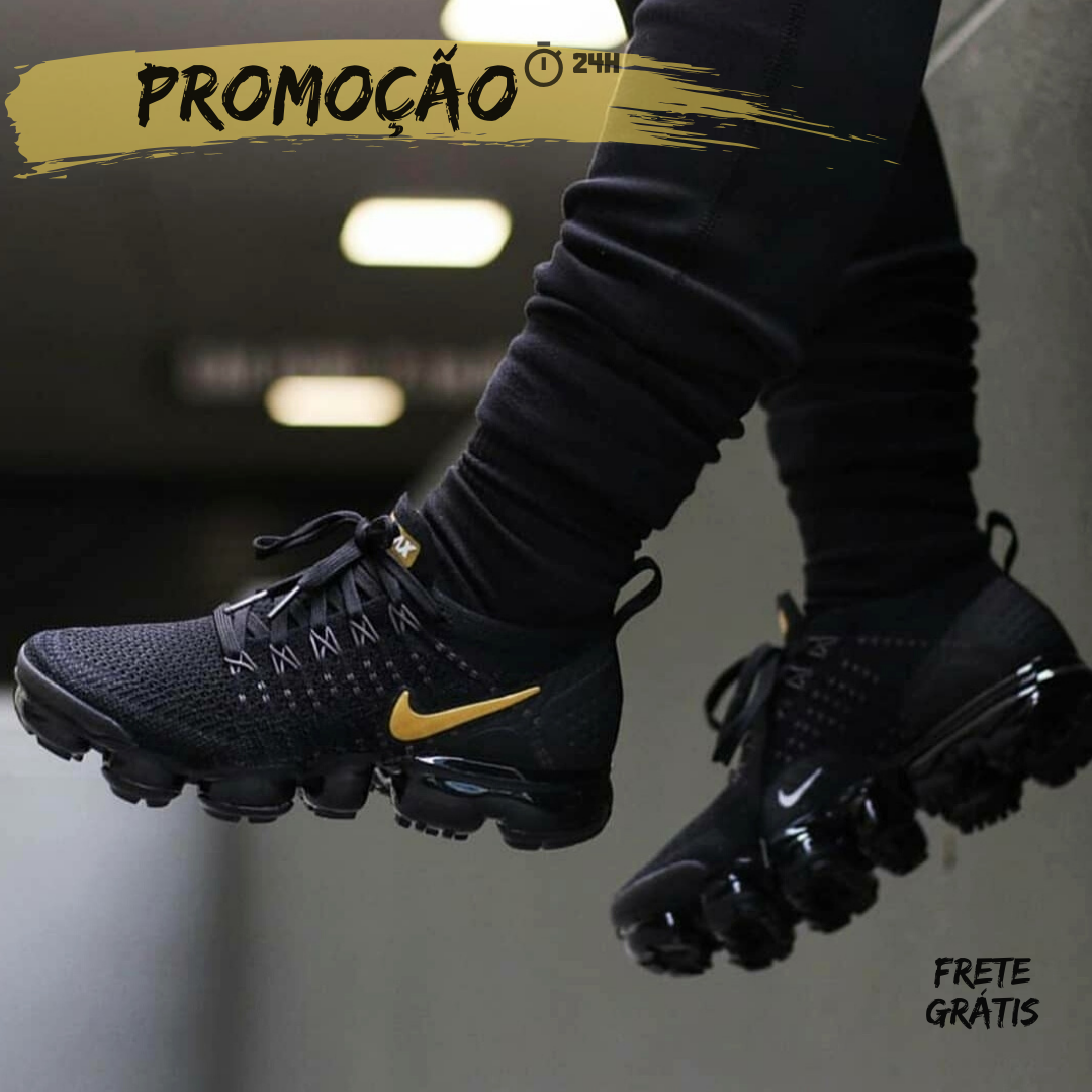 Nike Vapormax 2.0 - Preto/Dourado - Comprar em Stand br