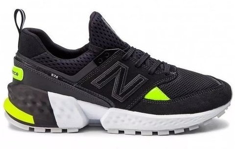 new balance 574 todo preto