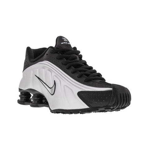 nike shox preto e prata