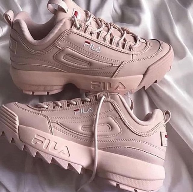 tênis fila disruptor ii rosa