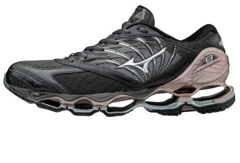 mizuno prophecy 8 feminino preto e rosa