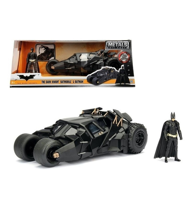 Batimovil The Dark Knight Auto De Coleccion Con Figura Batman