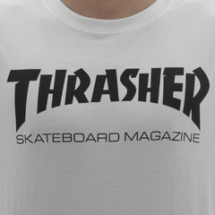 Camiseta Thrasher M/L Skate Mag White
