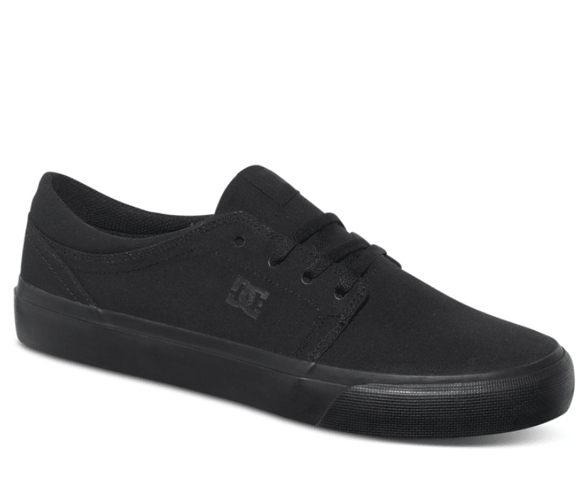 tênis dc shoes trase tx preto