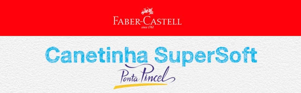 Brush Pen Faber Castell Supersoft - Informações