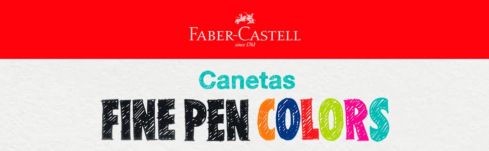 Caneta Fine Pen Faber Castell - Banner