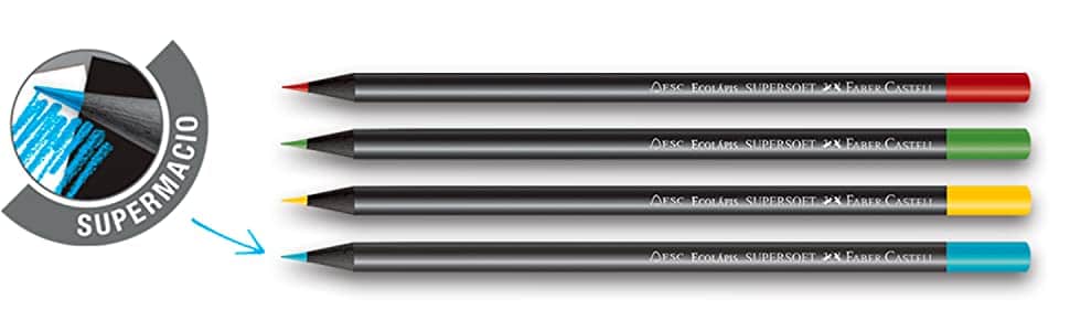 Lápis de Cor Faber Castell Supersoft Ponta