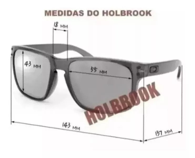 Óculos de Sol Oakley Holbrook Polarizado Prata