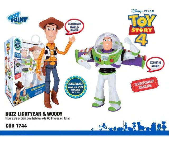 juguetes woody y buzz lightyear