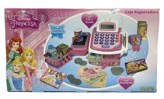 caja registradora princesas