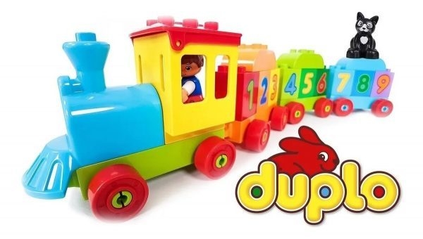 lego duplo tren de los numeros