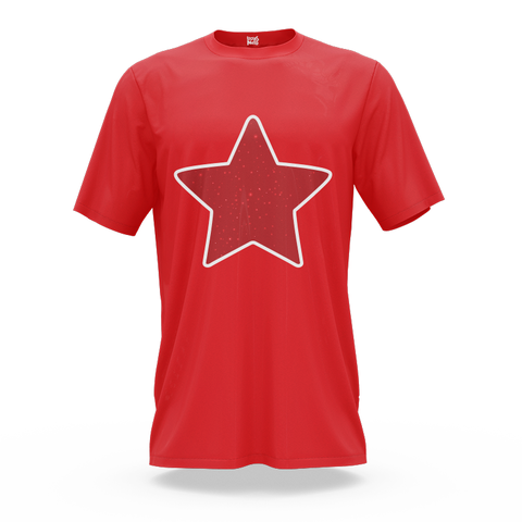 tênis da aventureira vermelha