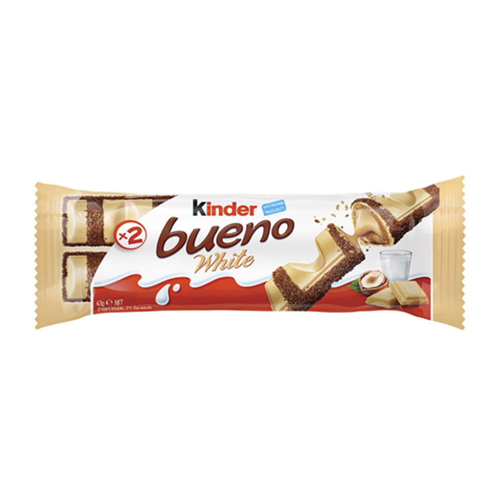 Kader Bueno Un Tour De Ma Vie Kinder Bueno Blanco x 30u - Comprar en Kako