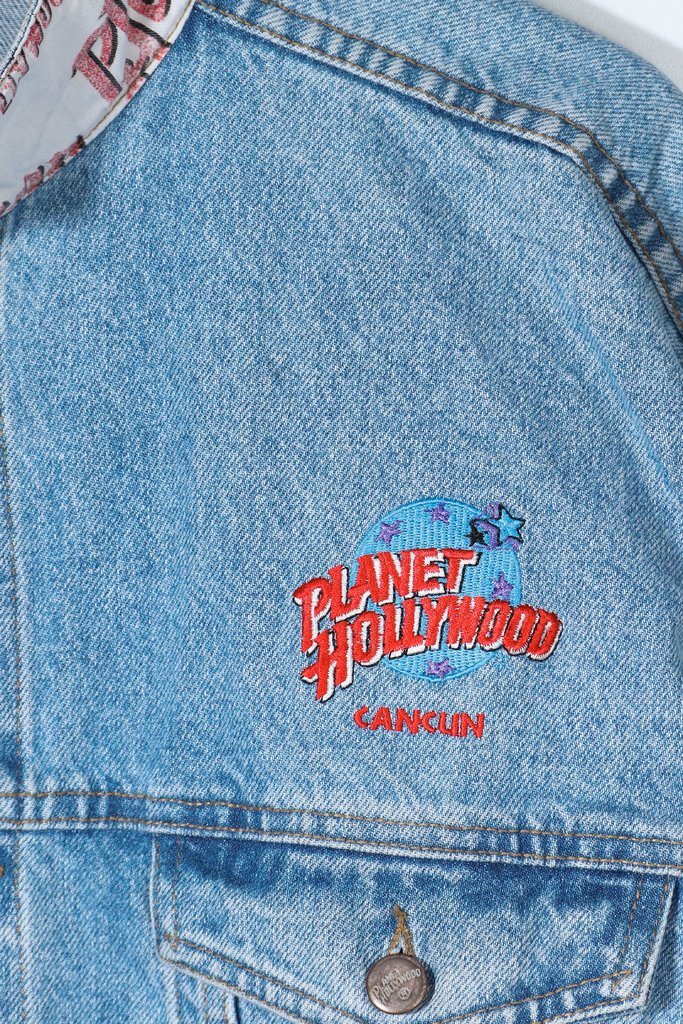 jaqueta jeans planet hollywood