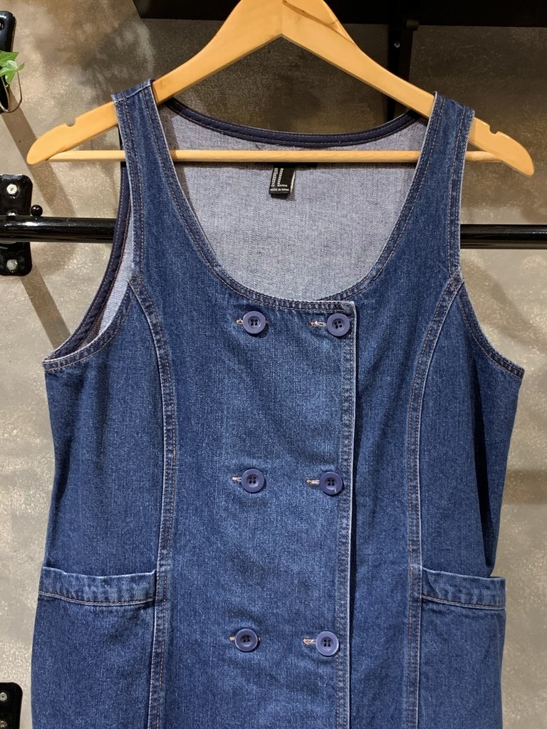 vestido jeans forever 21