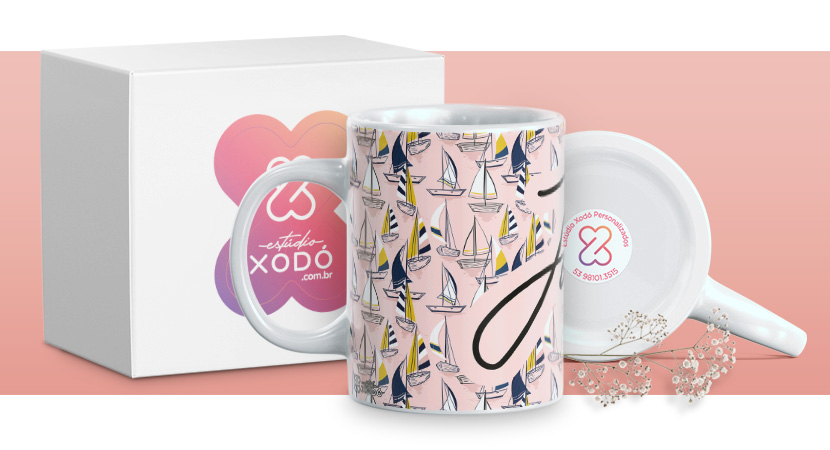 presente barato para o dia das mães caneca personalizada estudio xodo