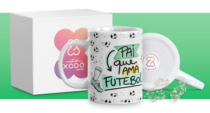 presente barato para o dia das mães caneca personalizada estudio xodo