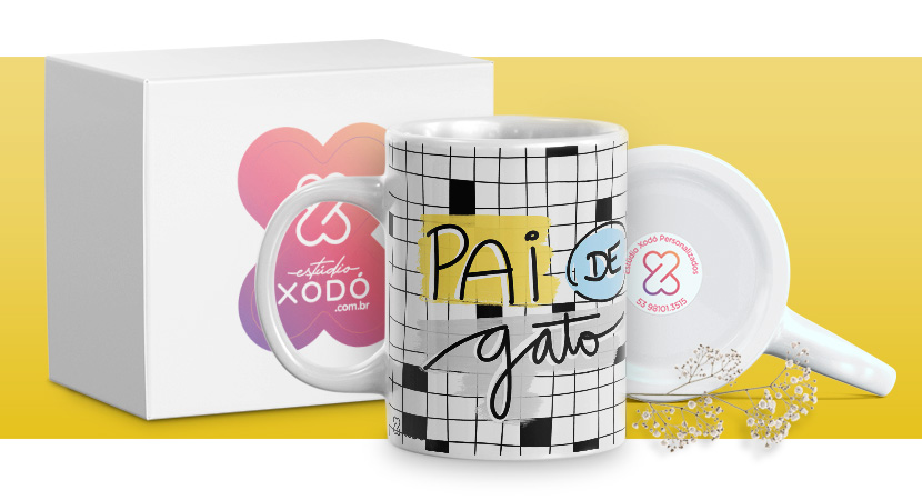 presente barato para o dia das mães caneca personalizada estudio xodo