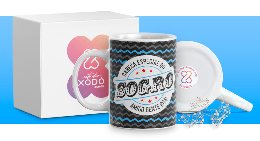 presente barato para o dia das mães caneca personalizada estudio xodo