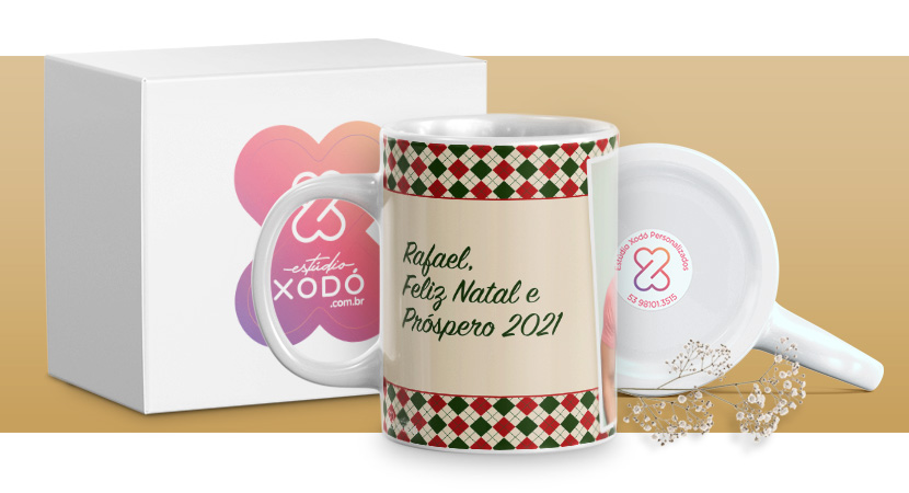 presente barato para o dia das mães caneca personalizada estudio xodo