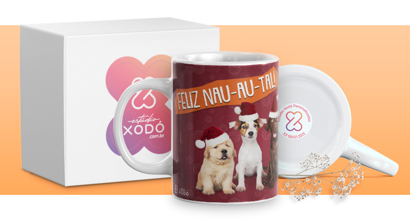 presente barato para o dia das mães caneca personalizada estudio xodo