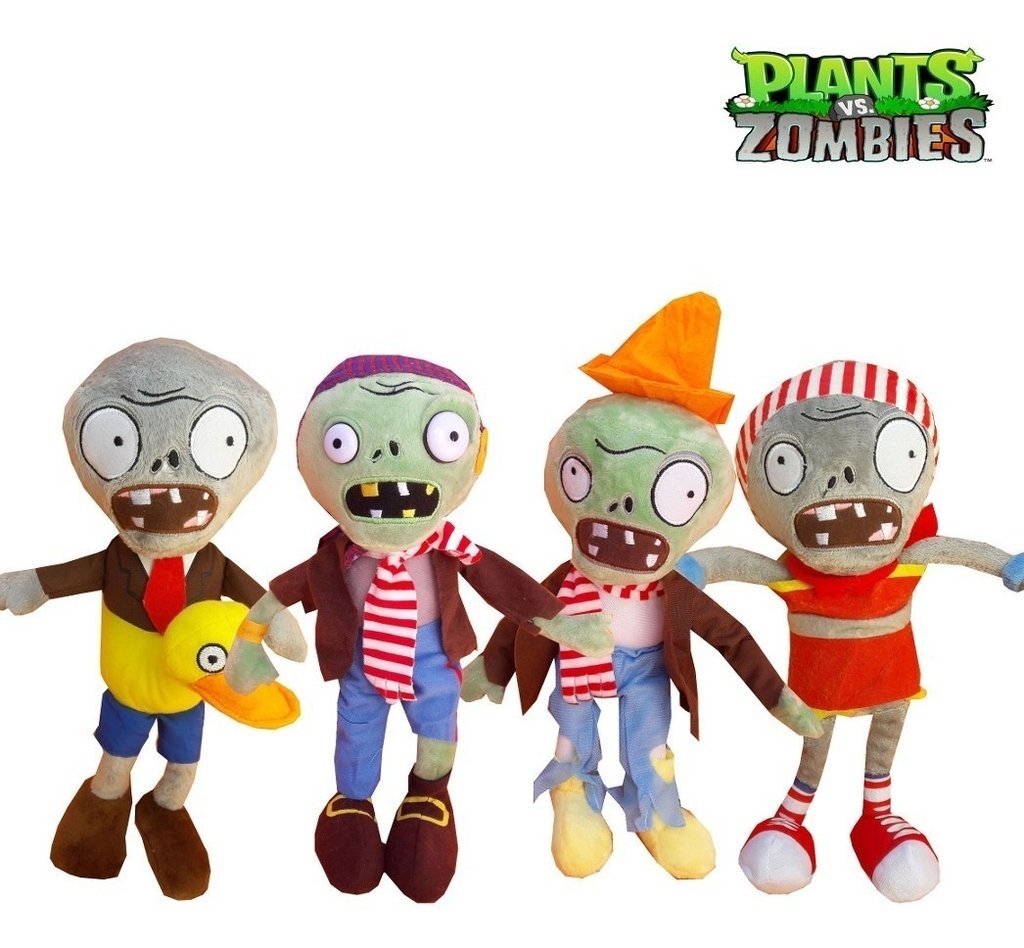 peluches de plants vs zombies
