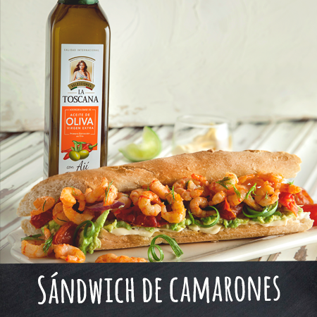 Sandwich de Camarones