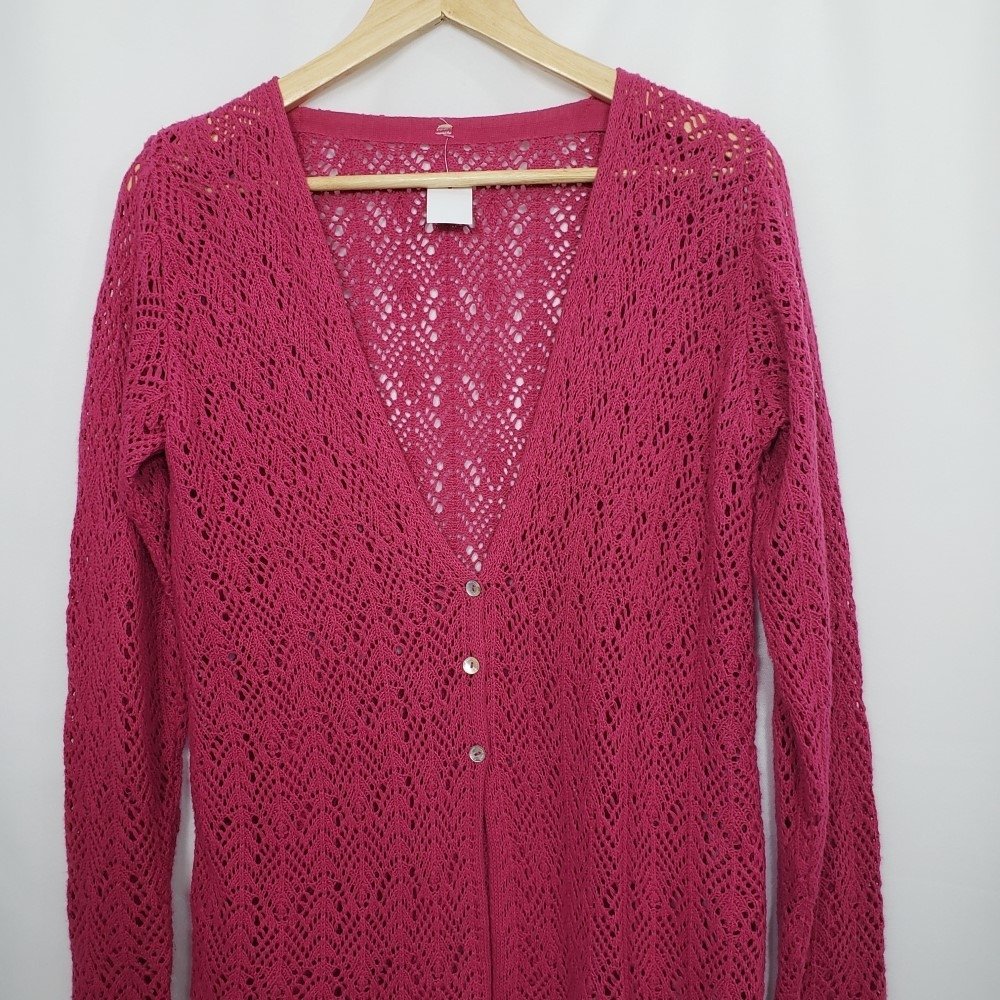 cardigan croche feminino