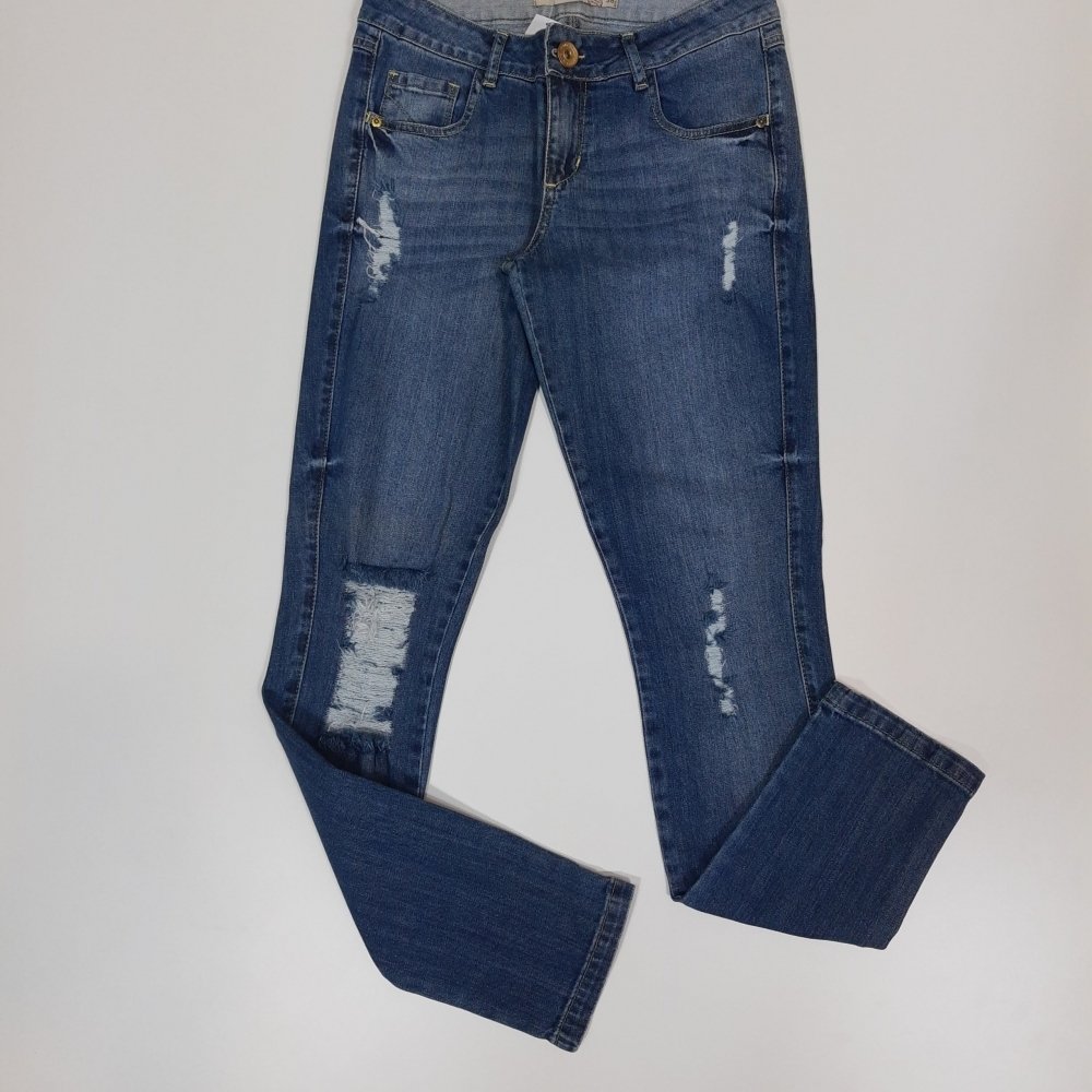 calça jeans feminina trama