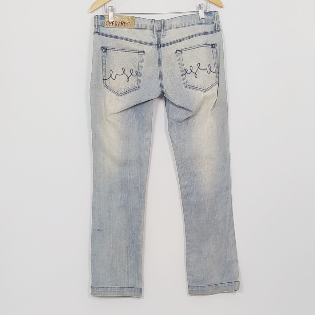 opera rock calça jeans