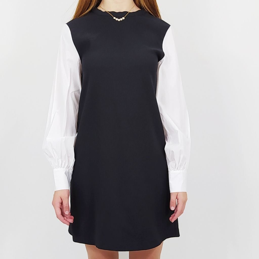 vestido malha de algodão