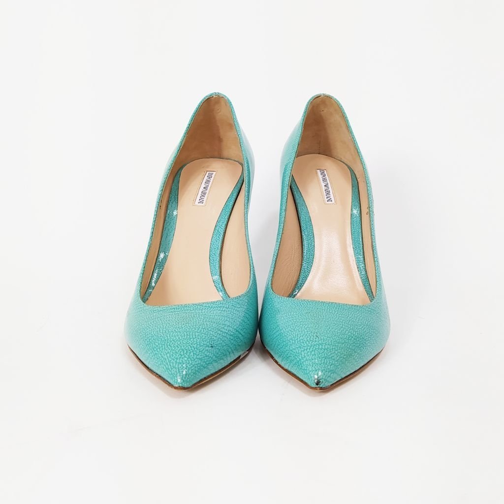 sapato scarpin azul tiffany