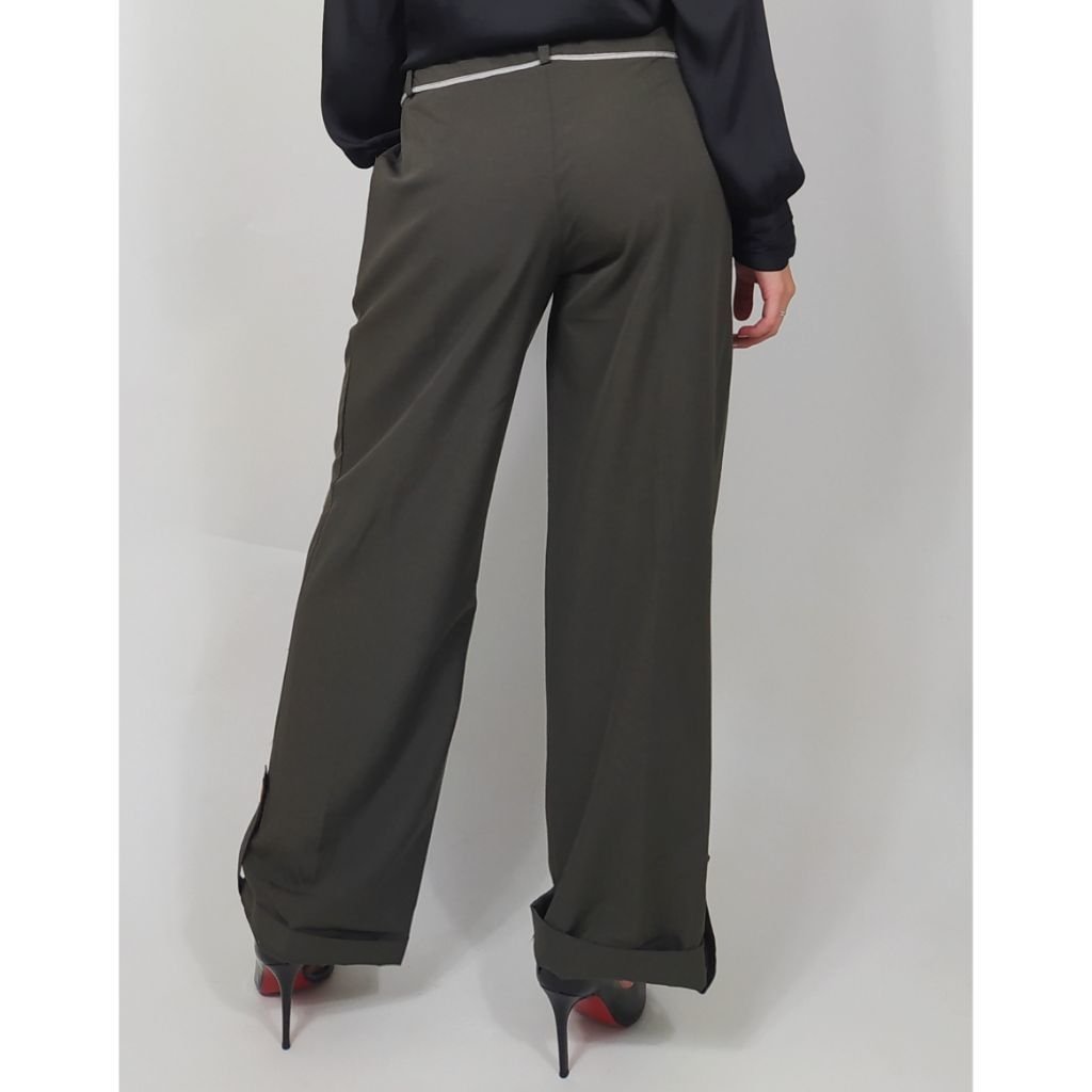 calça estilo alfaiataria