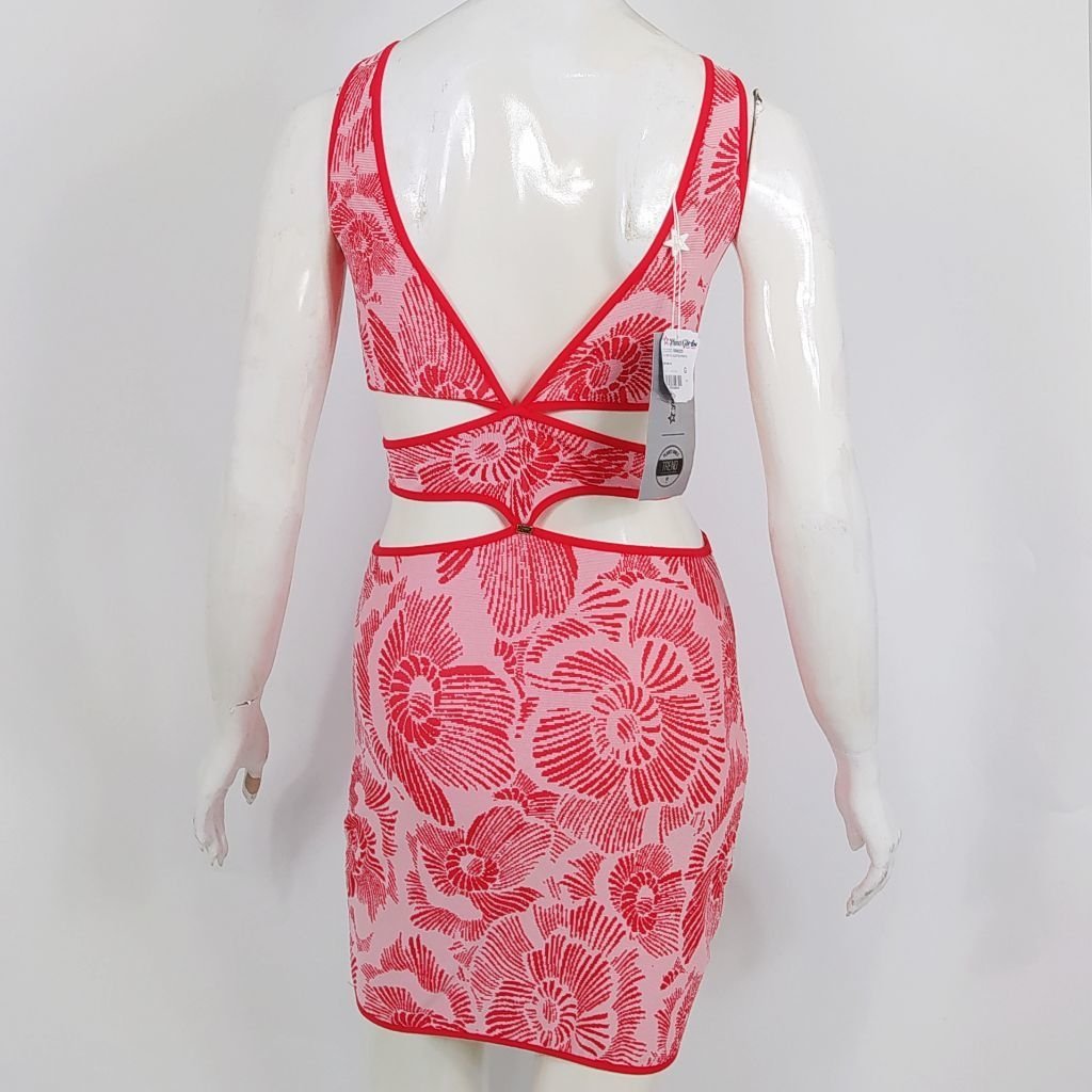 vestido vermelho planet girl