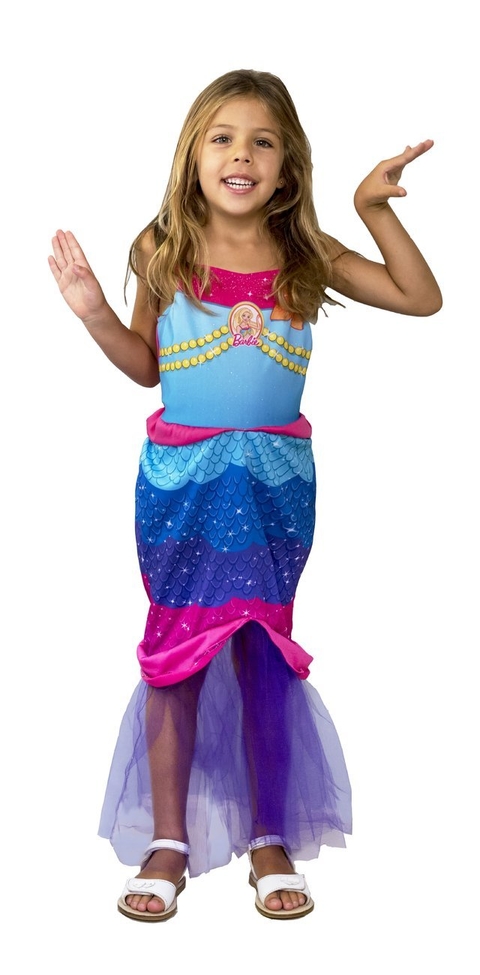 barbie sirena con luz