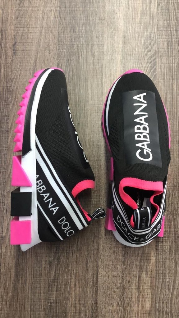 tenis dolce gabbana rosa